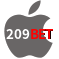 Aplicativo 209BET para iOS